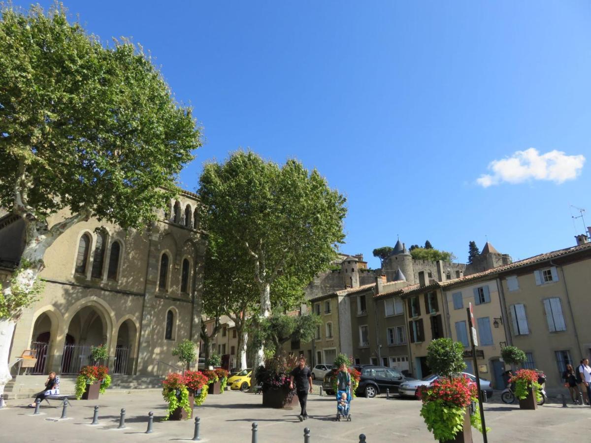 Tout confort ! Calme, Climatisation, Piscine, Parking Gratuit, Grande Terrasse, Netflix, Wifi Carcassonne Esterno foto