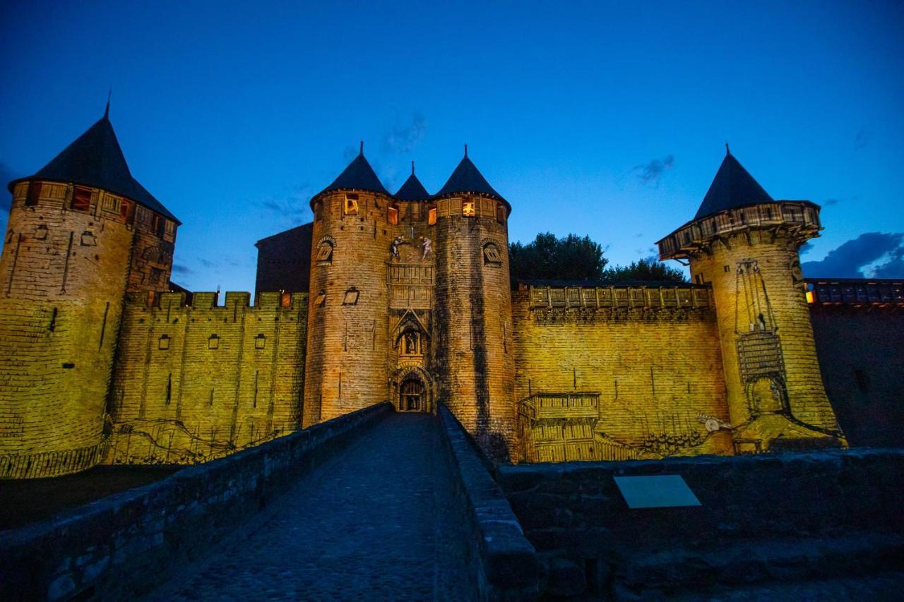 Tout confort ! Calme, Climatisation, Piscine, Parking Gratuit, Grande Terrasse, Netflix, Wifi Carcassonne Esterno foto